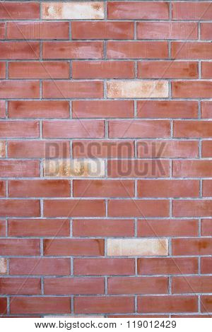 Old Brick Wall For The Background.