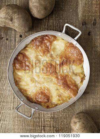 Rustic English Pub Grub Pan Haggerty