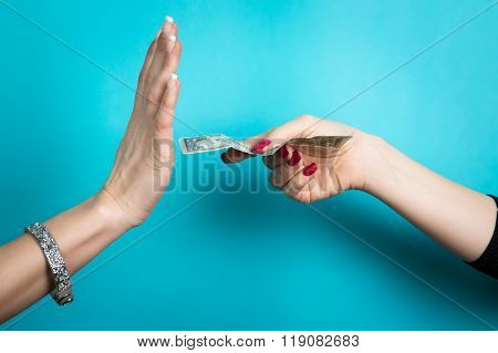 Concept: No Thanks! No Need To Pay