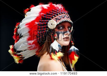 Native American Indian woman