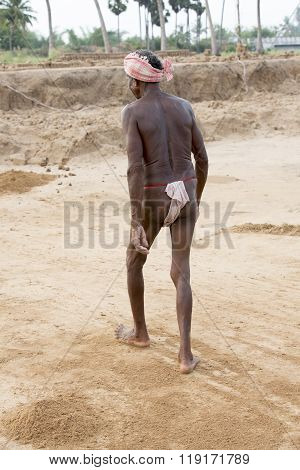 Scenes of rural life in India