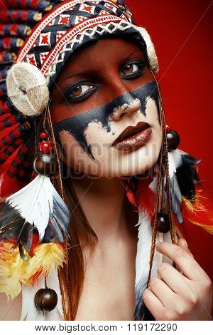 Native American Indian woman