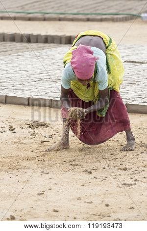 Scenes of rural life in India