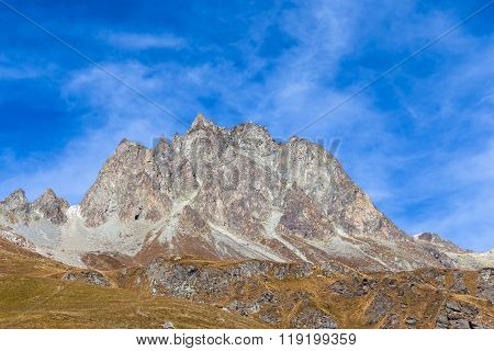 View Of Piz Lagrev
