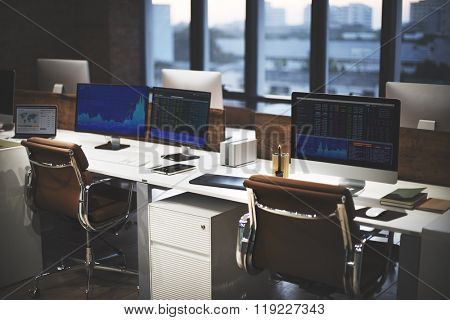 Stock Market Exchange Financial Economic Trading Concept