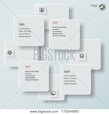Abstract 3D Paper Infographics5