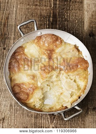 Rustic English Pub Grub Pan Haggerty