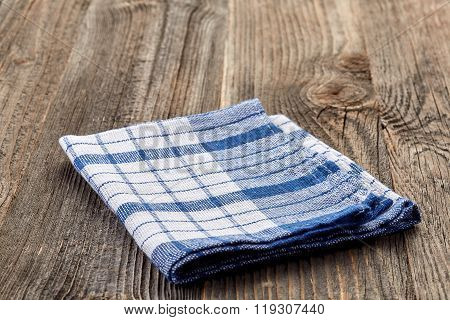 Plaid napkin