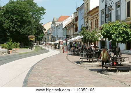 Street In Kosice.