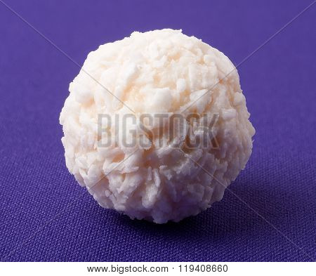 White coconut candy