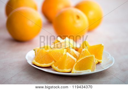 Orange fruits