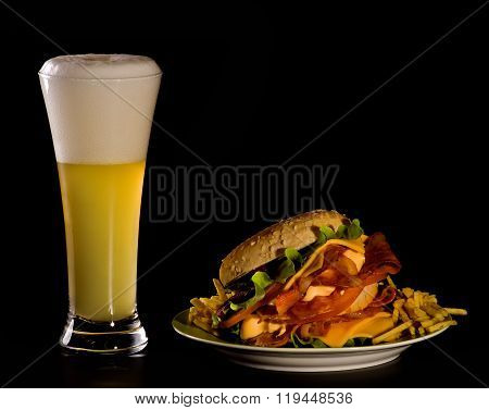 Beer And Burger