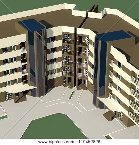 5 Storey Block