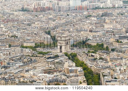 Arc de Triomphe, Paris, France