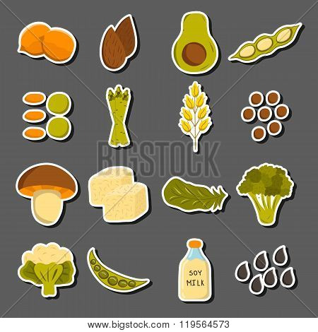 Vegan protein objects