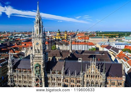 The New Town Hall, Munich, Bavaria, Germany