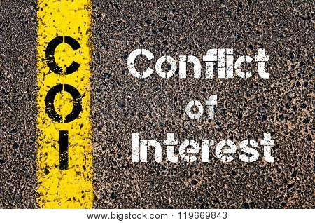Business Acronym Coi Conflict Of Interest