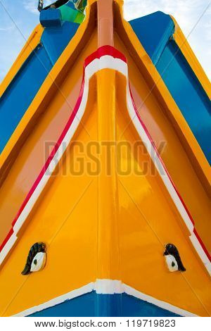 Colours Of The Maltese Dghajsa