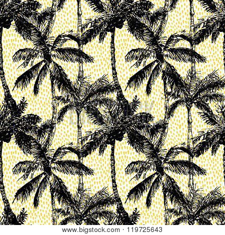 Palm Seamless Pattern A