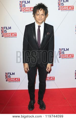 LOS ANGELES - FEB 26:  Jamie Cullum at the The Film is GREAT Reception Honoring British 2016 Oscar Nominees at the Fig and Olive on February 26, 2016 in West Hollywood, CA