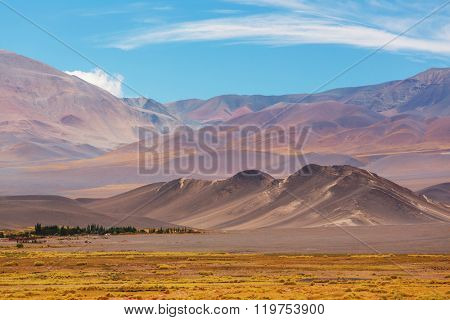 Scenic landscapes of Northern Argentina