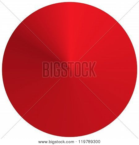 Red Circular Round Gradient