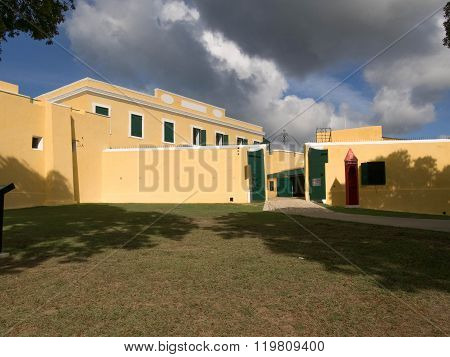 Front Entrance Of Ft. Christiansted