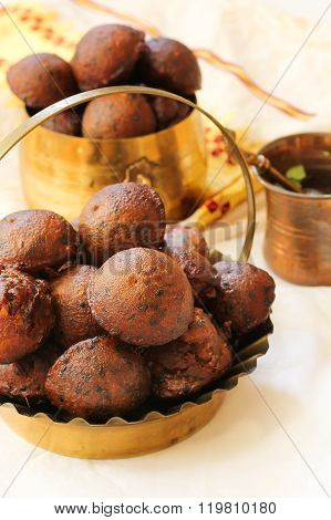 Unniyappam Fried Rice Balls For Vishu Festival On Kerala