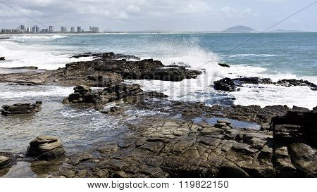 Mooloolaba Rocky Shoreline