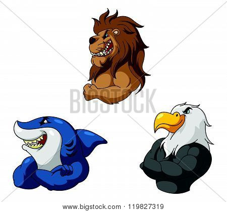Animal Mascot Set