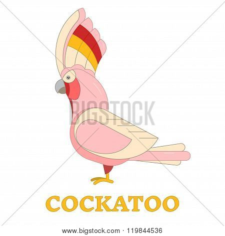 Big Cockatoo Line Art Icon