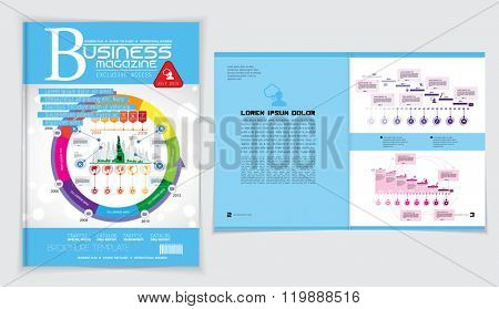 Design newspaper template