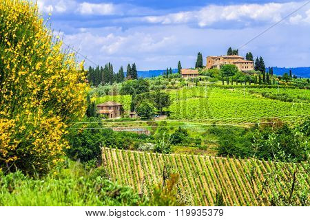 Tuscany scenery, Italy