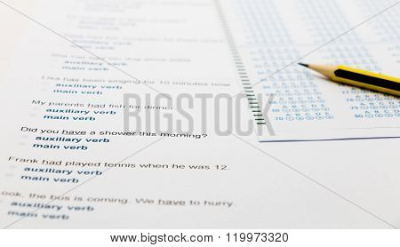 Questions And Answer Sheet