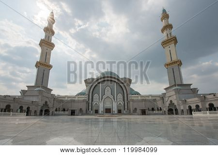 Masjid Wilayah Persekutuan In Kuala Lumpur, Malaysia