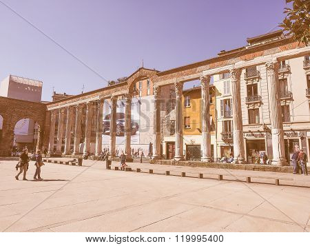 Colonne Di San Lorenzo Milan Vintage