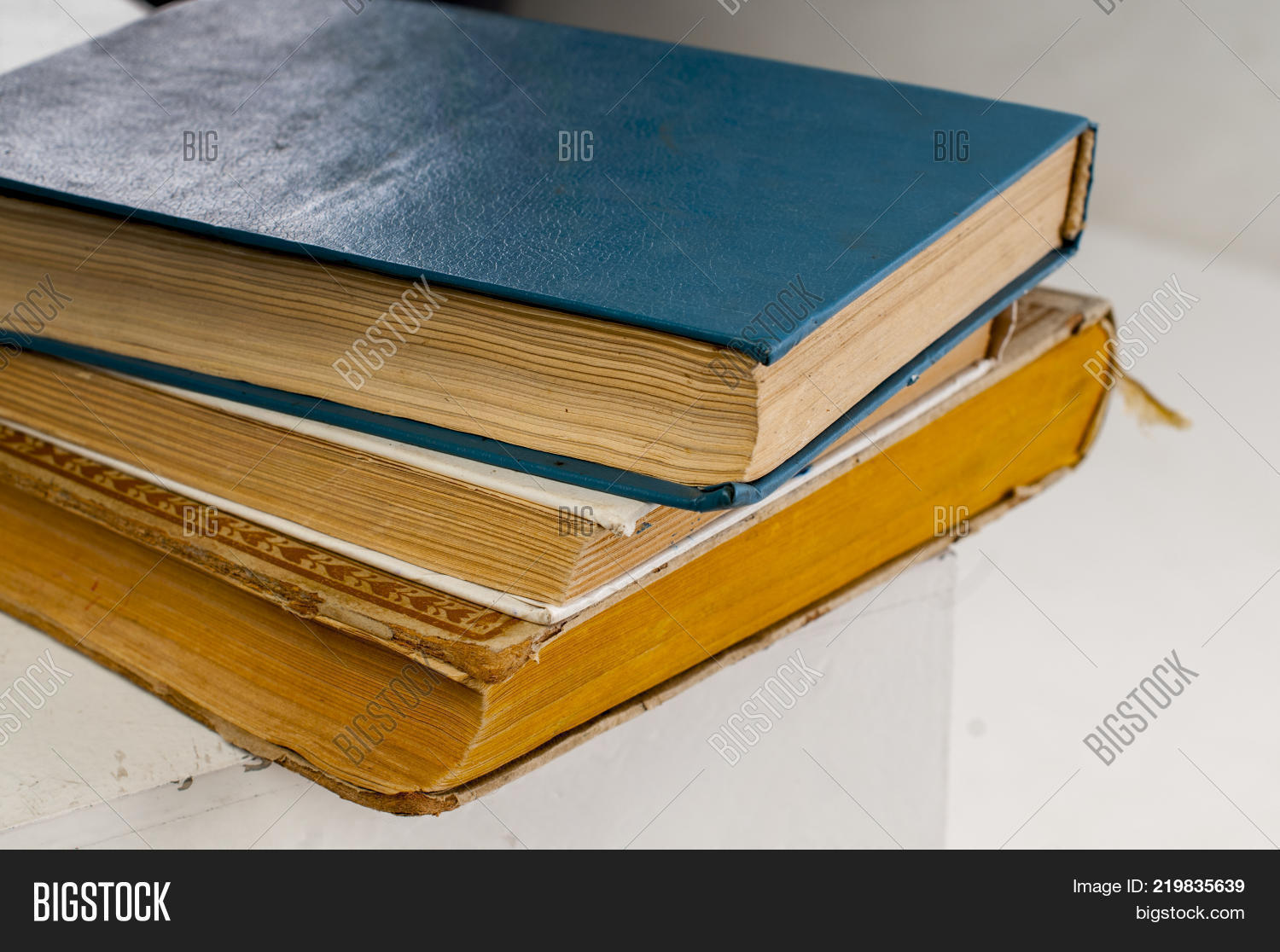 Three Old Books Lying Image & Photo (Free Trial) | Bigstock