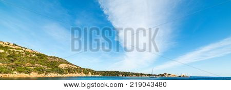 Spalmatore cove in La Maddalena island Sardinia