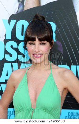 LOS ANGELES - 30 giugno: Lindsay Sloane arrivando alla Premiere di 