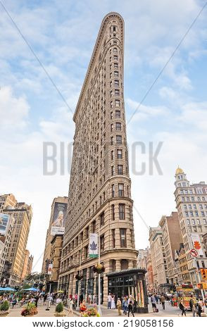 Flatiron Building In Nyc