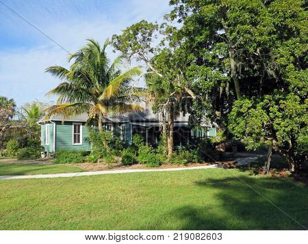 SANIBEL, FLORIDA - DECEMBER 05: The Bailey Homestead Preserve Sanibel Captiva Conservation Center Florida  2016