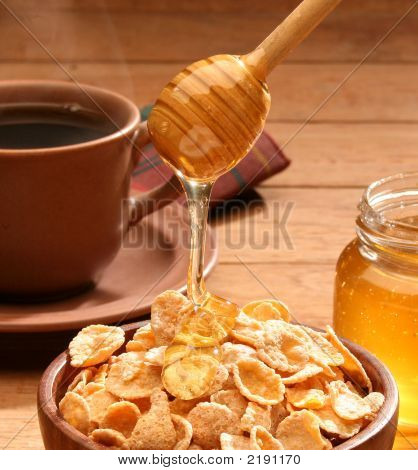 Sana colazione con miele