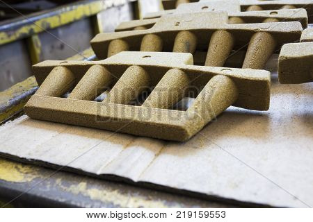 Cores made from Resin Coated Sand for Iron Casting product
