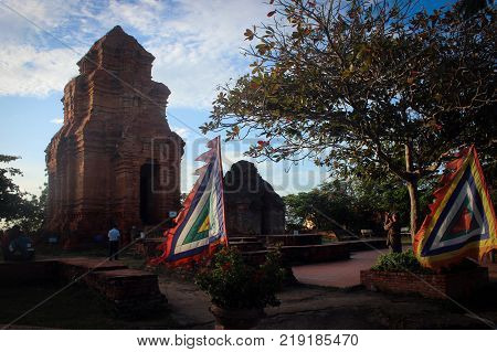 Po Sah Inu Cham Tower in Mui Ne, Vietnam