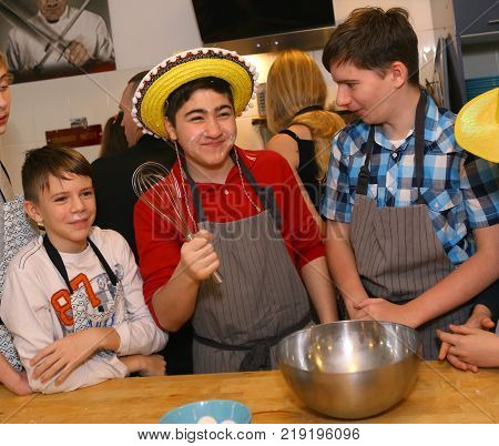 Teenager Girls Cooking