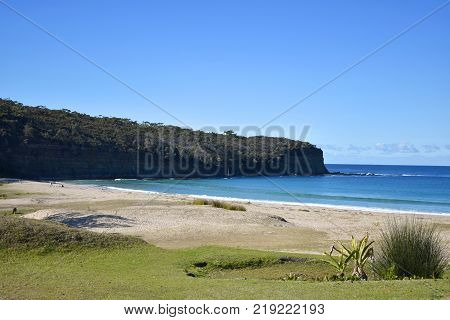 A beautiful beach landscape in south east Australia