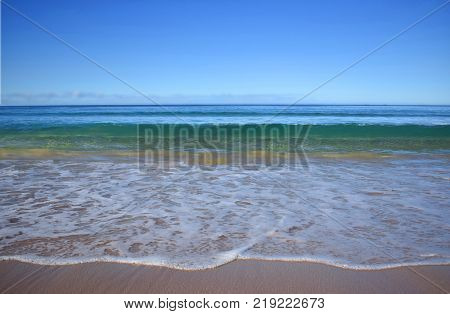 A wave at a tropical beach in Australia