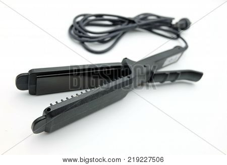 Hair Straightener isolated.Hair Straightener on white background.