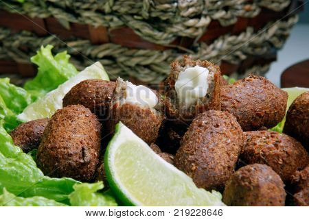 delicious Lebanese kibbe