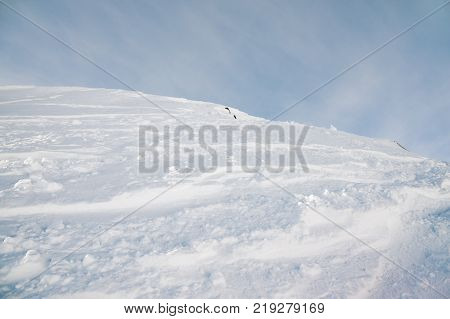 Southerly slope of the hill on north caucasus